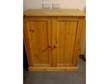 Pine TV Cabinet. Beautiful pine TV cabinet in excellent....